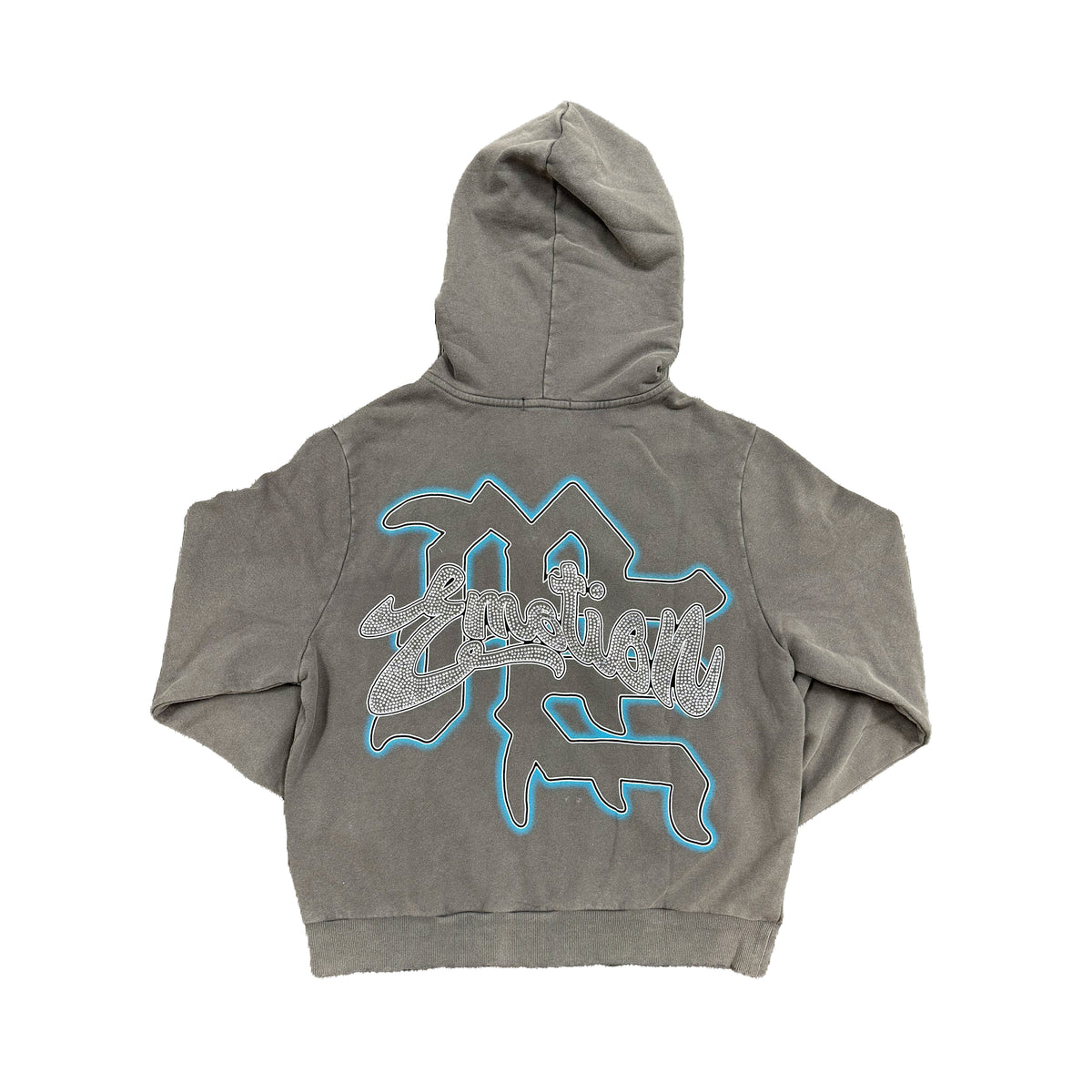 Femmekin Vintage Wash Statement Zip Hoodie