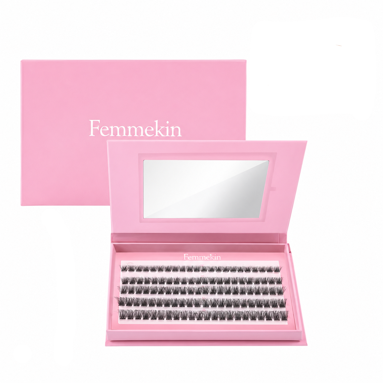 Femmekin No Glue Lash Kit - Self-Adhesive Eyelashes for Effortless Beauty