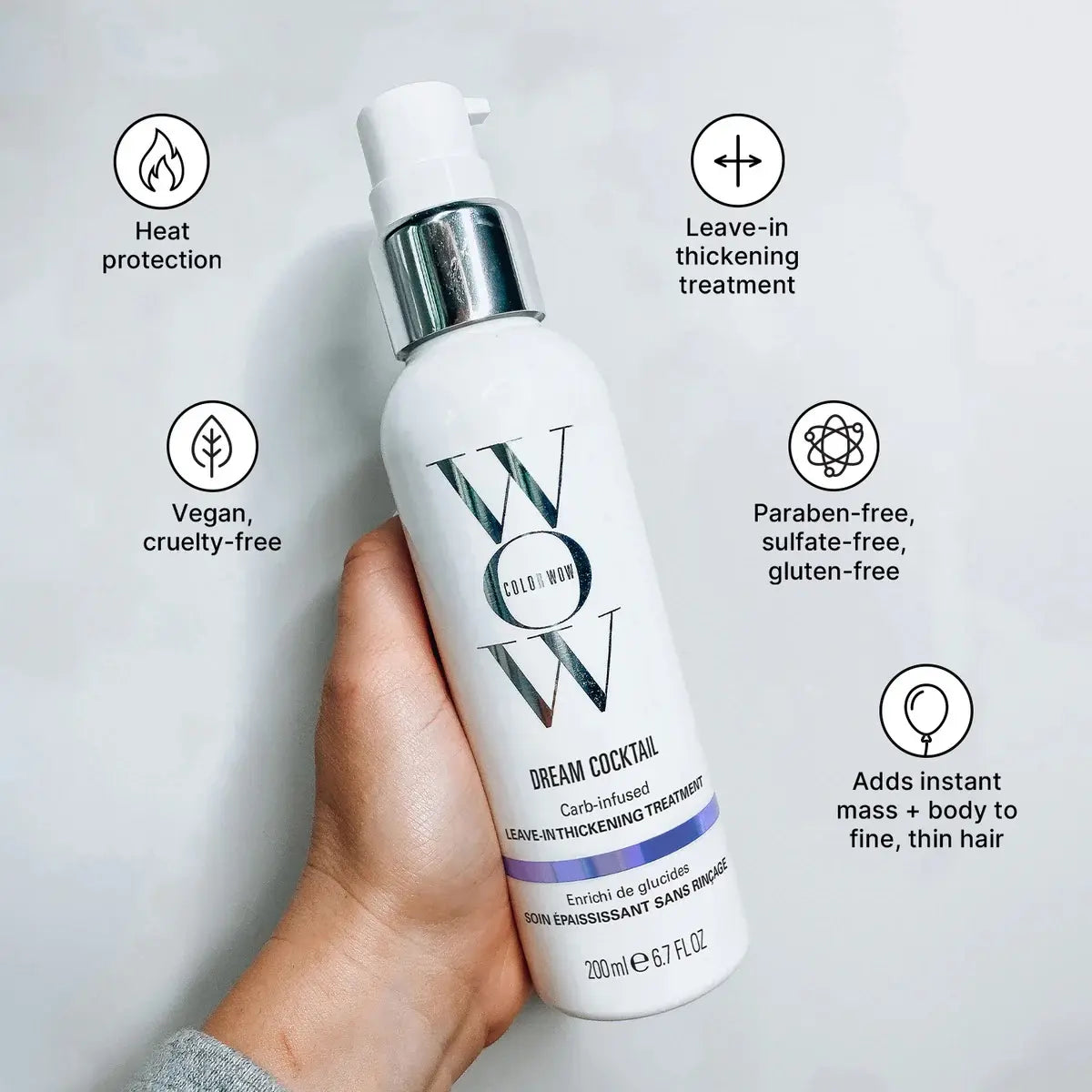 Color Wow Dream Cocktail Leave-In Treatment for Thick Hair