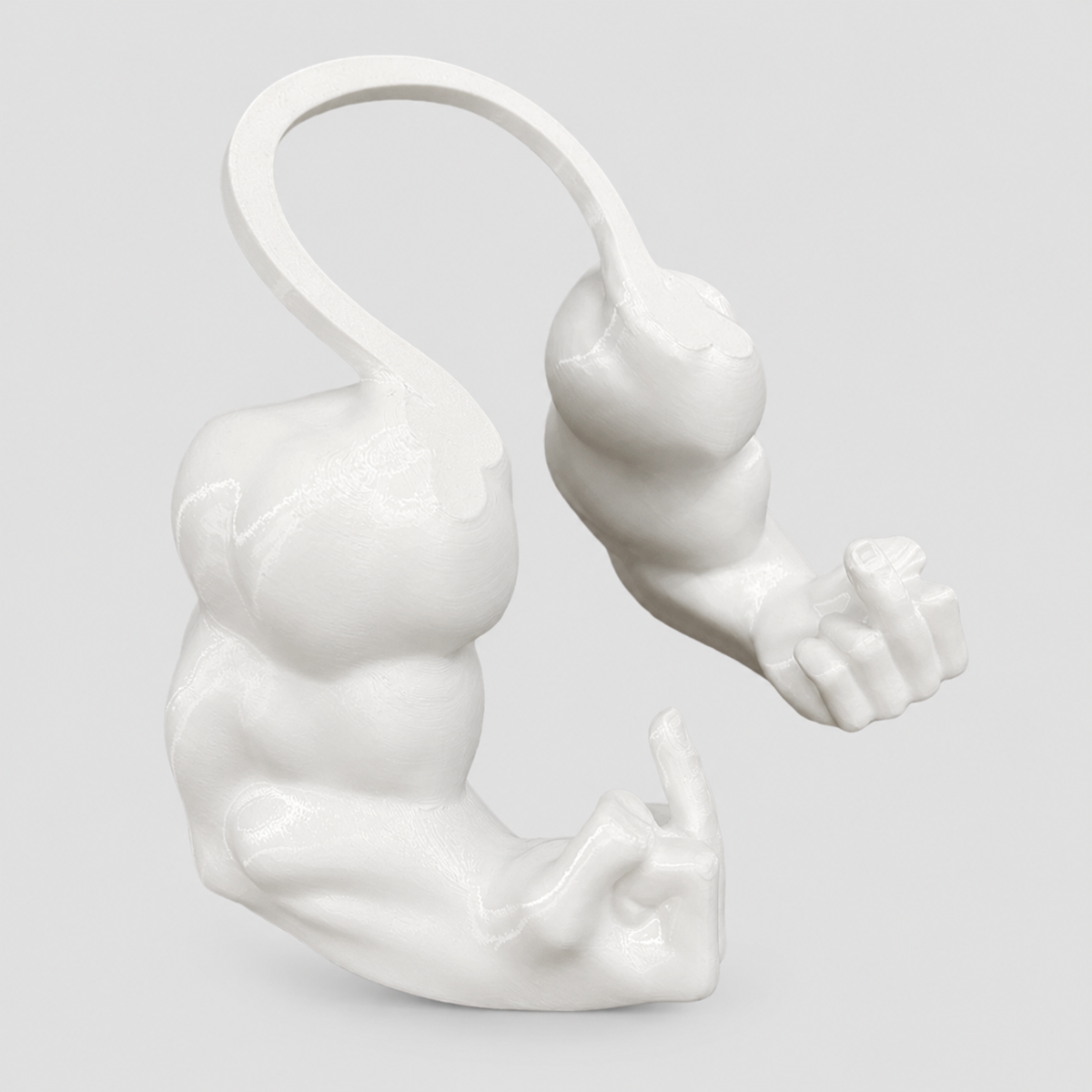 Mighty Meow Muscle Arms Toy - Funny Cat Costume Toy