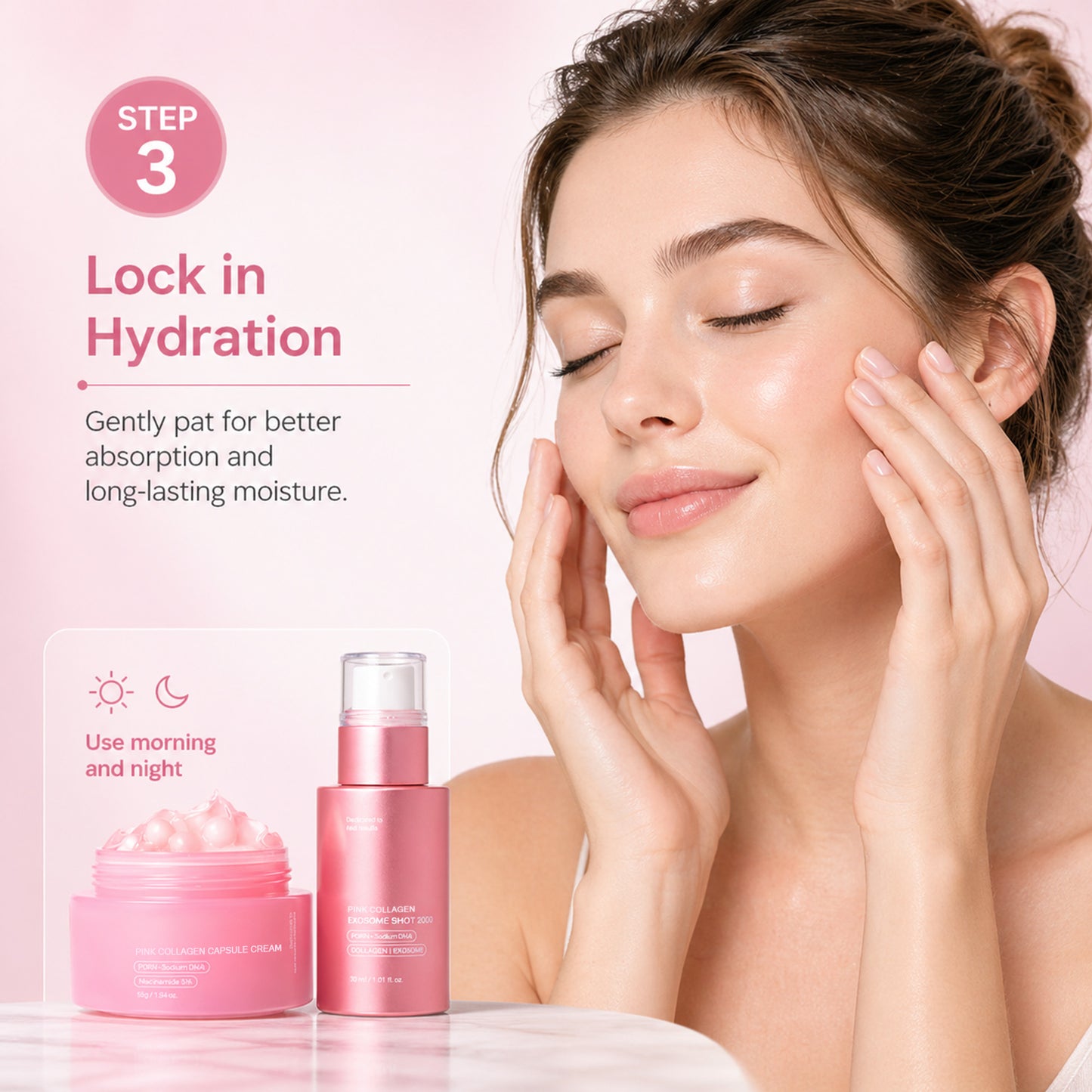 Salmon DNA Glass Glow Skincare Set