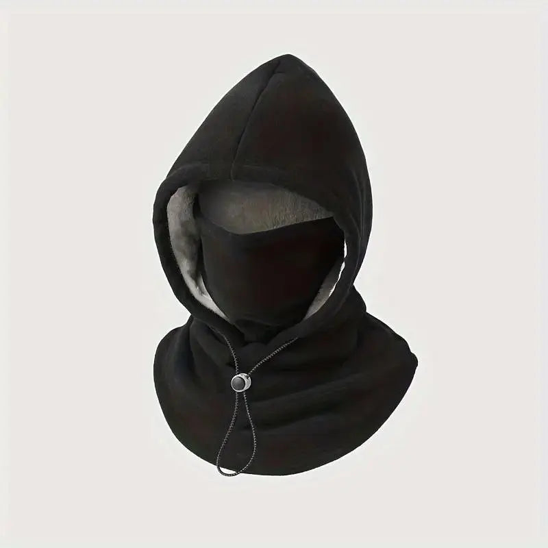 Fleece Double Layer Integrated Hat