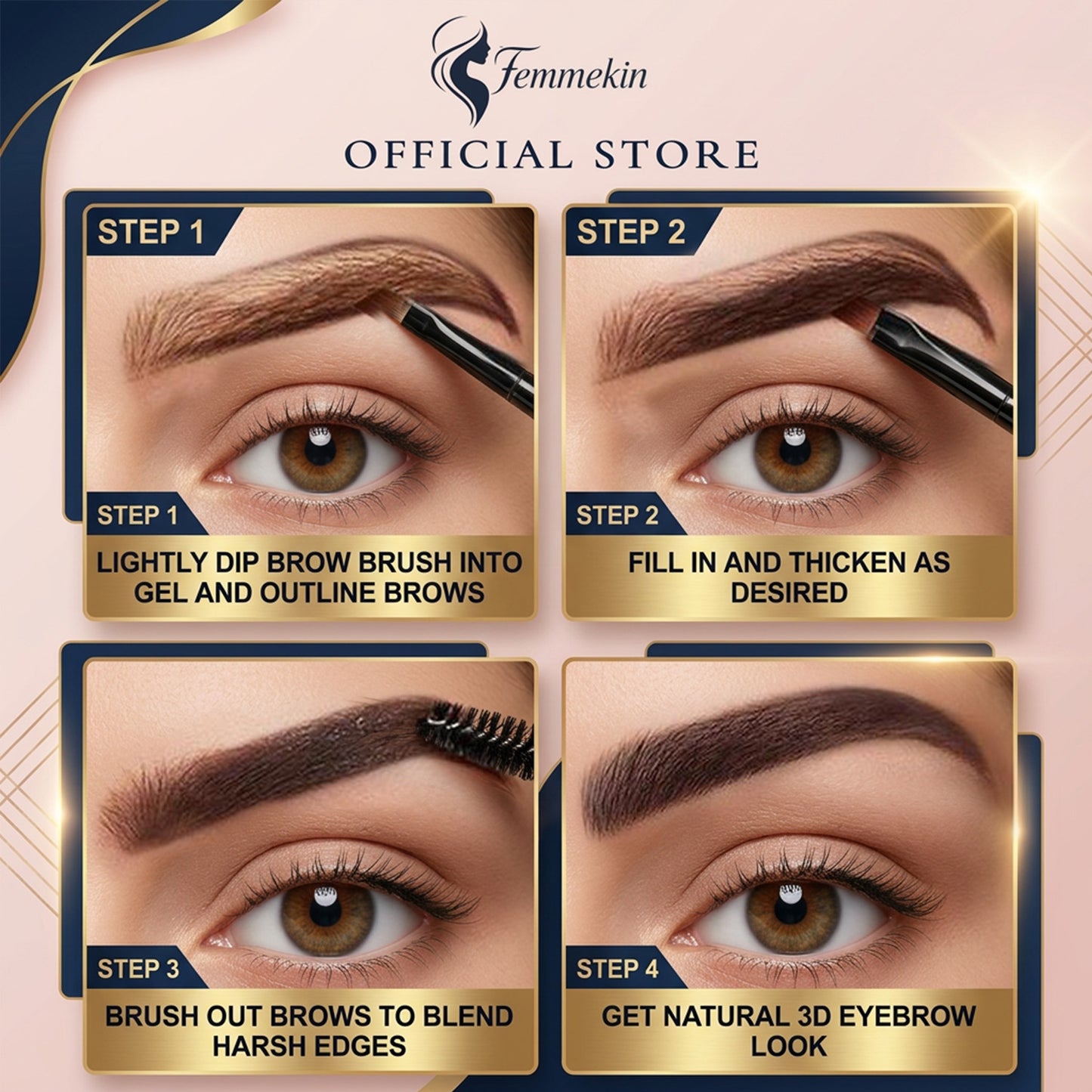 Eyebrow Grooming Kit for Home and Daily Use
