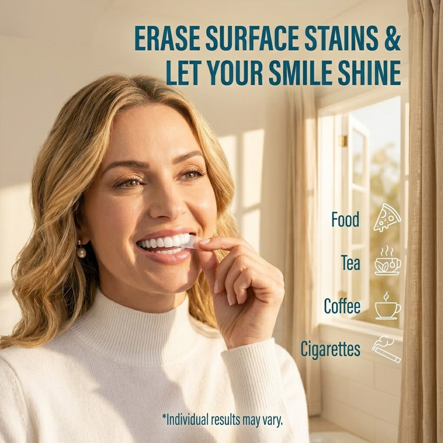 Whitening Strips 7 Day Teeth Whitening 14 Pack 2 Non Slip Dry Fit