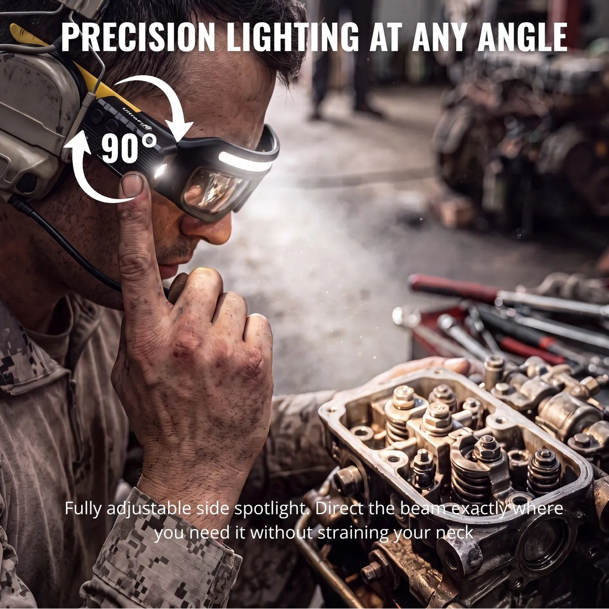 UltraFire® MEC-X1 LED Glasses