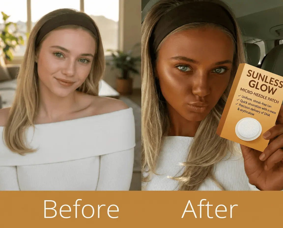 Sunless Glow Micro-Needle Tanning Patch