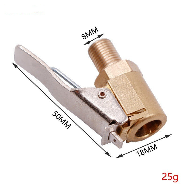 🔥👍Tire Air Chuck with Clip Adapter, No Leakage Tire Chucks for Vehicle Inflator Compressor Pump Connect Accessories Tool