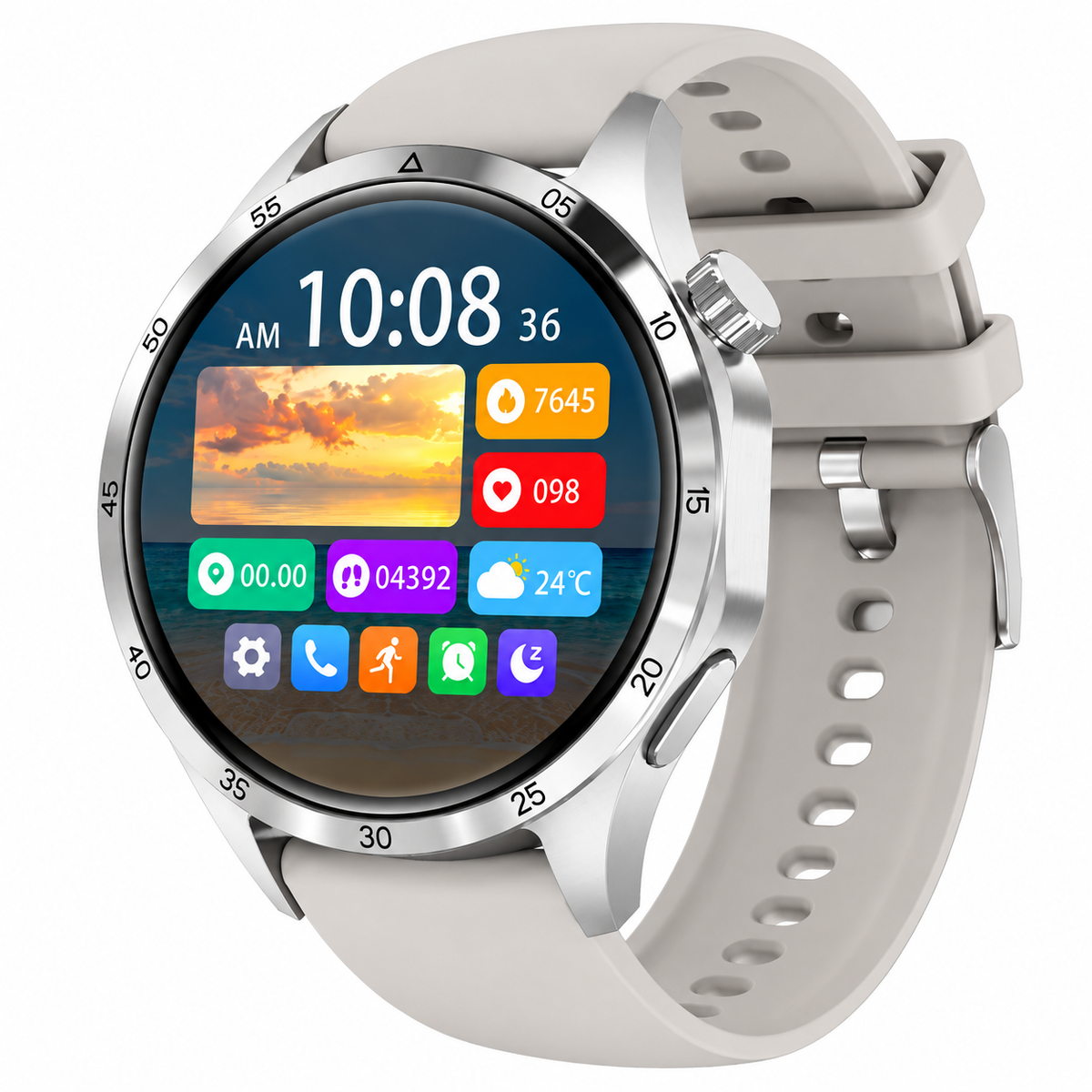 Pro Bluetooth Smartwatch for Health Protection, 24/7 Health Data Center 💓🛡️