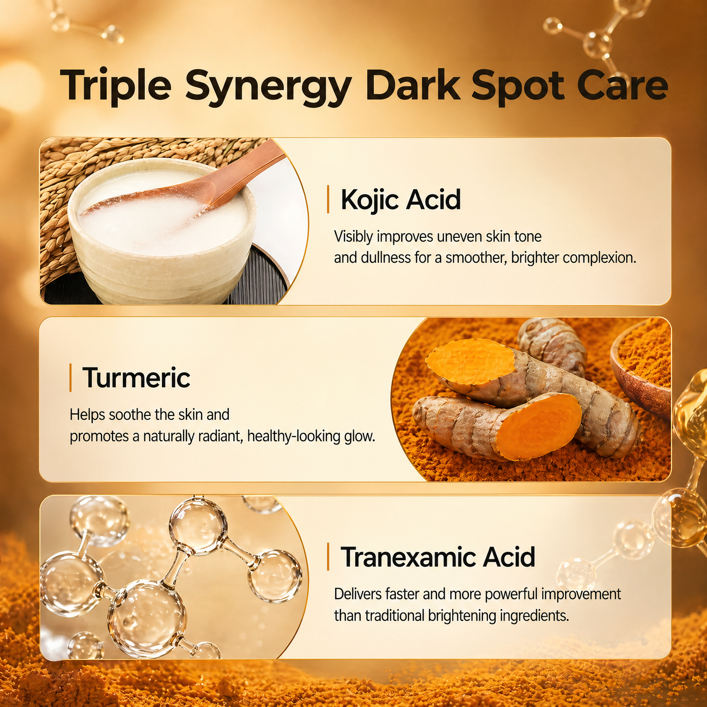 Turmeric Kojic Acid Toner Pads for Pigmentation Care 70 Pads