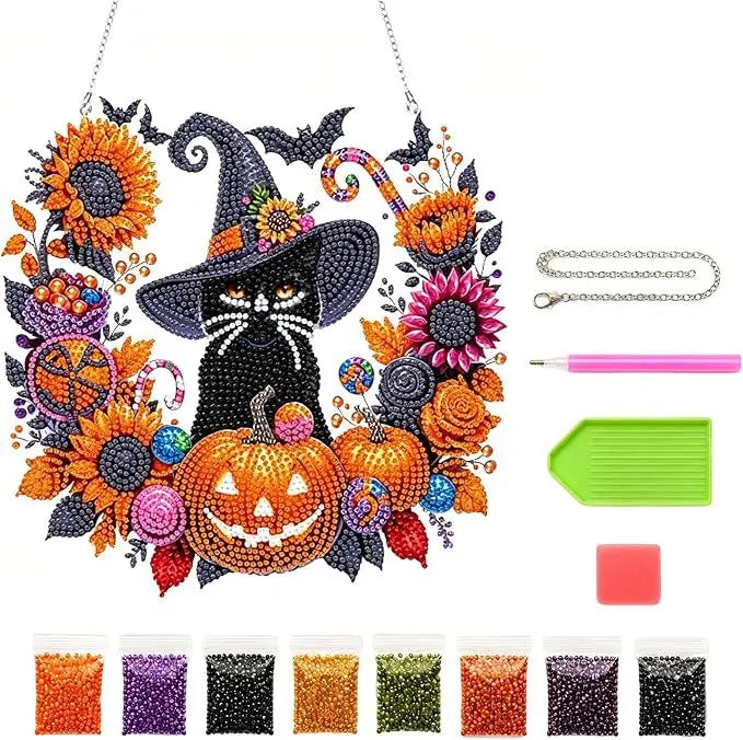 ✨🎃Halloween Pearl Art Hanging Ornament Kit👻