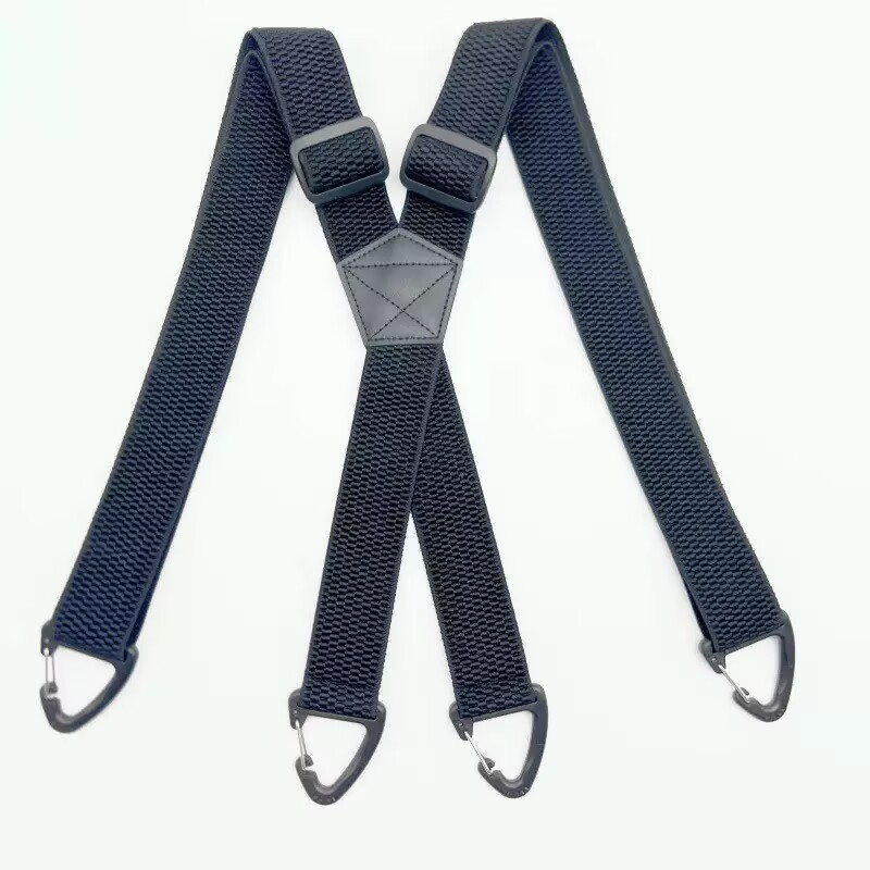 Men's X-Back Suspenders with Heavy-Duty Hook Clips – Wide, Adjustable & Durable for Work & Casual