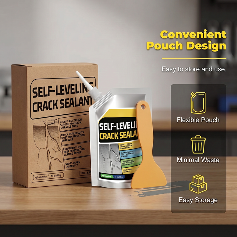 ๐ ๏ธ Self-Leveling Concrete Crack Sealant โ Waterproof & Durable ๐ง๐