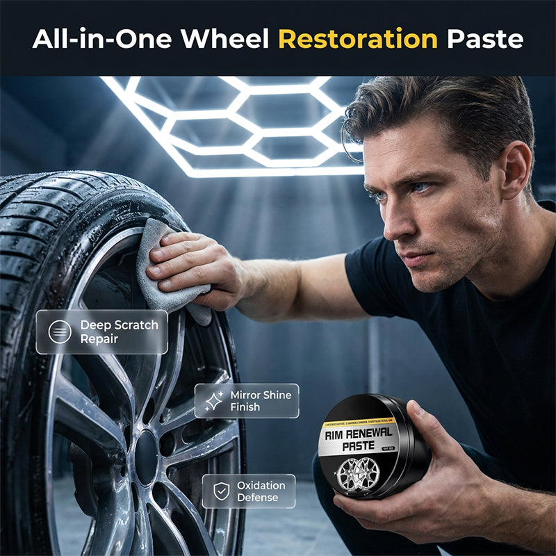 All In One Car Wheel Care and Restoration Paste