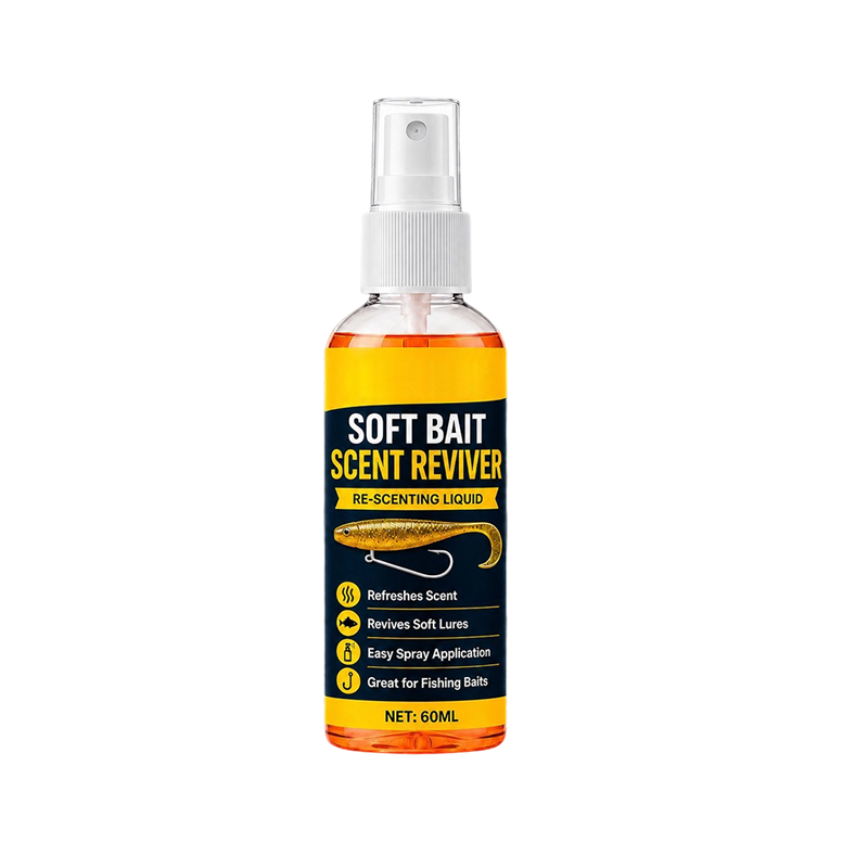 🎣 Give Your Soft Bait an Extra Edge ✨ Easy-Spray Scent Booster for Fishing Trips & Outdoor Angling