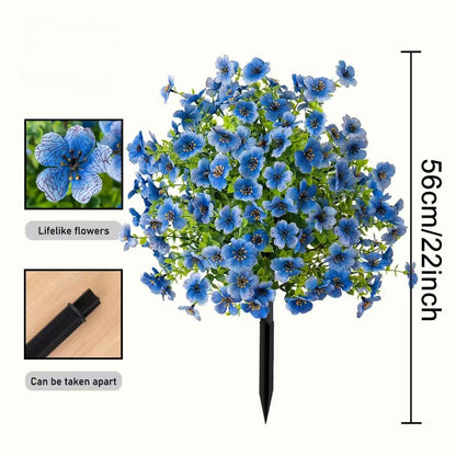 Artificial Daisy Flowers with Eucalyptus Leaves Home Garden Decor