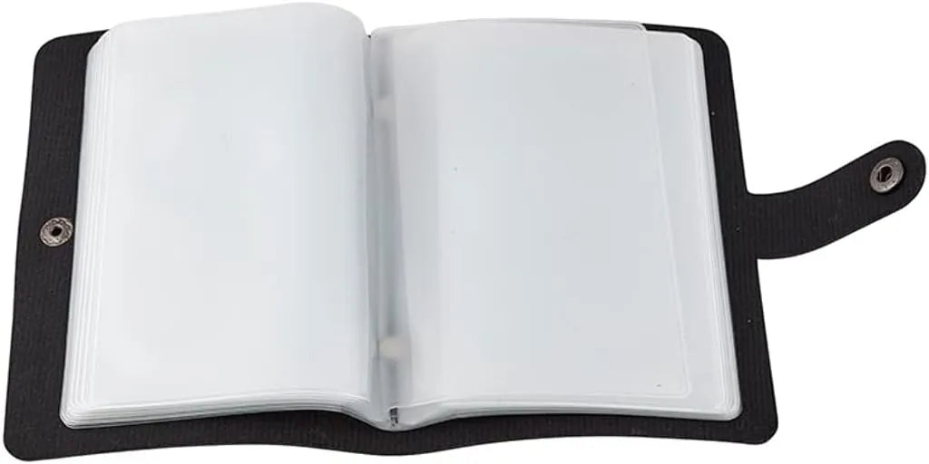 ✝️ Catholic Holy Card Holder – Pocket Prayer Card Organizer with Snap Closure