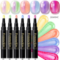 6-Color Polarized One-Step Gel Pen - C