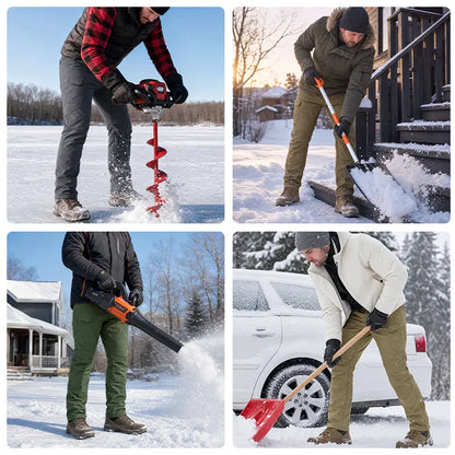 Men's Fleece-Lined Tactical Cargo Pants