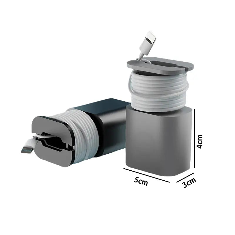 Silicone Apple Charger Protector with Cord Wrap