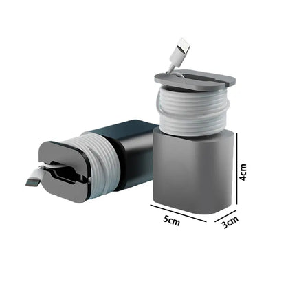 Silicone Apple Charger Protector with Cord Wrap