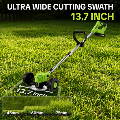 3-in-1 Cordless String Trimmer, Edger & Mini Mower