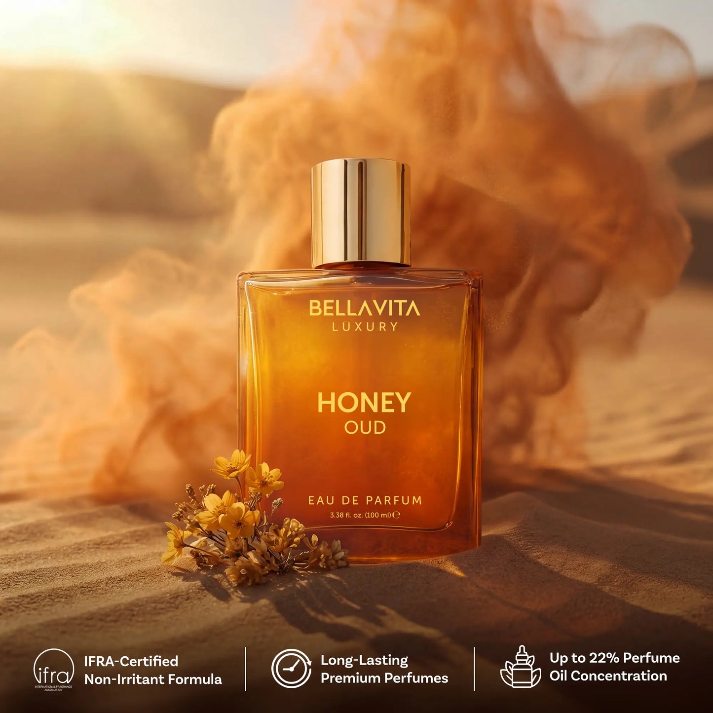 Bella Vita Luxury Honey Oud Eau de Parfum 100ml