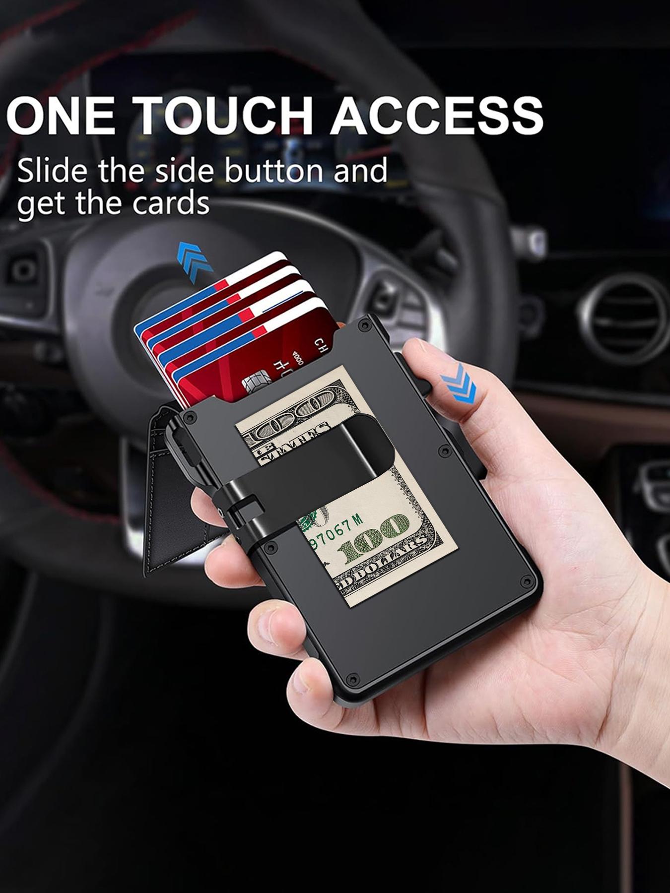 Minimalist RFID Pop-Up Slim Wallet
