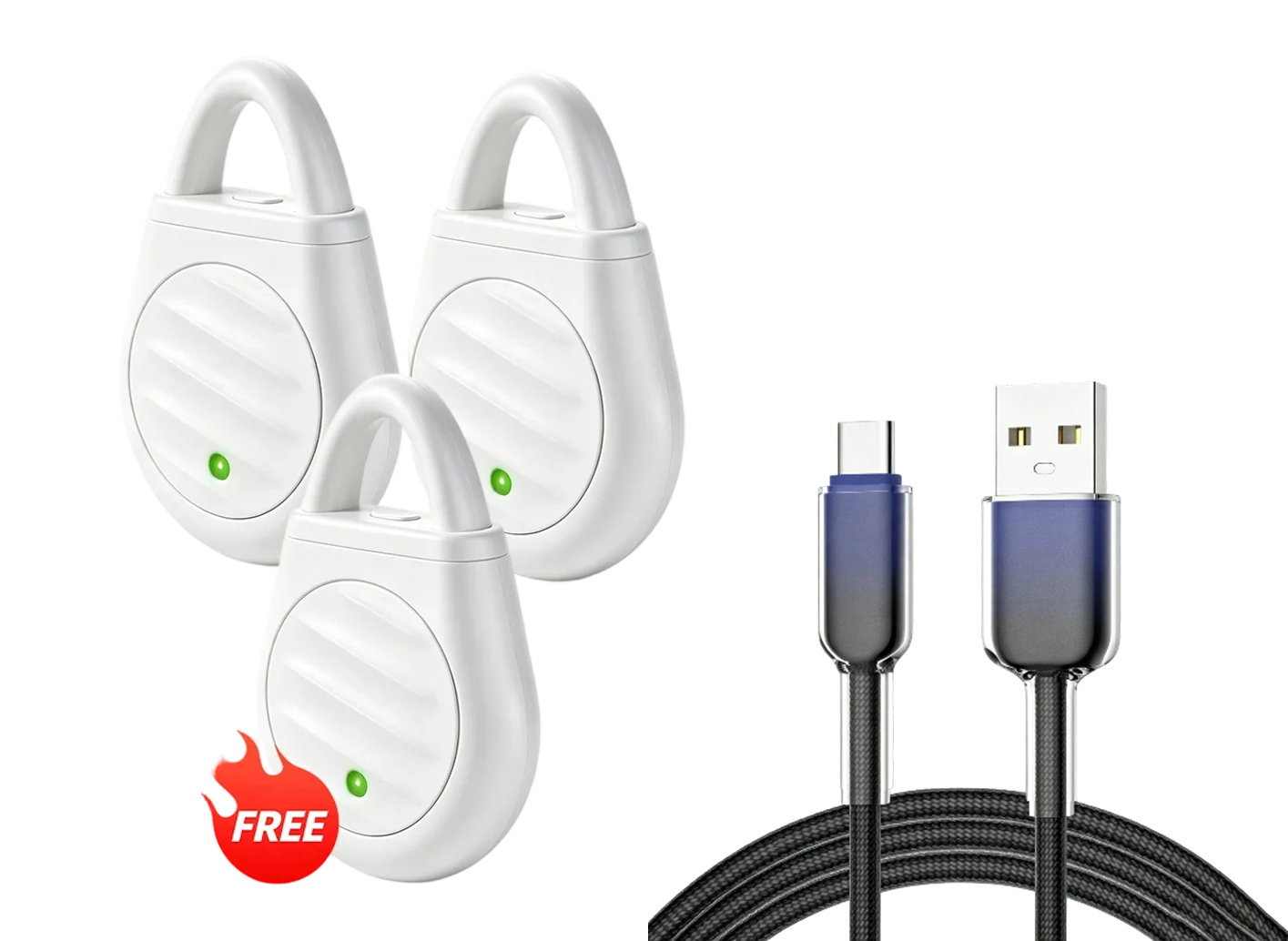 🔥Limited time offer Buy 2 get 3 free！🐦No more trouble from birds, beasts and locusts！Portable Ultrasonic Bird Repellent Keychain