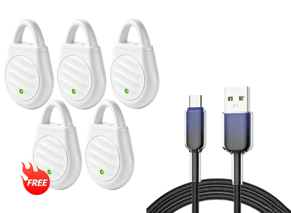 🔥Limited time offer Buy 2 get 3 free！🐦No more trouble from birds, beasts and locusts！Portable Ultrasonic Bird Repellent Keychain