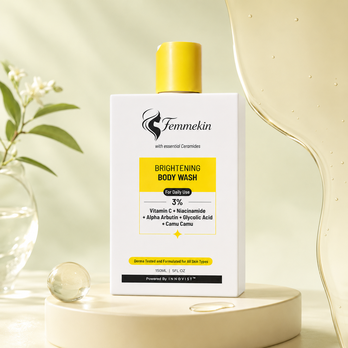 Brightening Body Wash Camu Camu & Alpha Arbutin