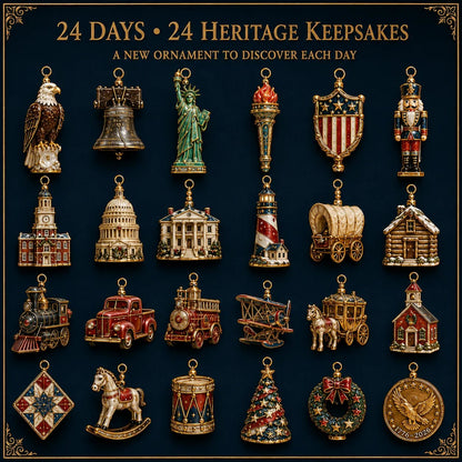 America 250th Anniversary Heritage Christmas Advent Calendar