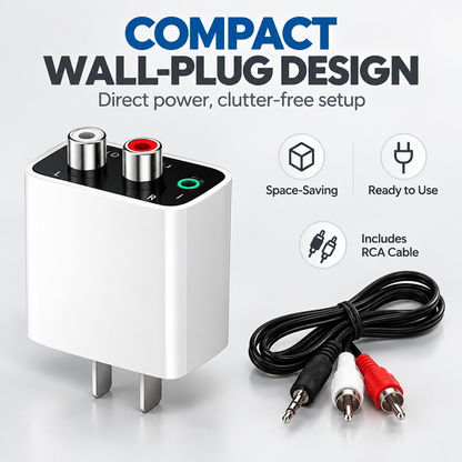 Bluetooth 6.0 Receiver – Upgrade Old Speakers to Wireless Audio