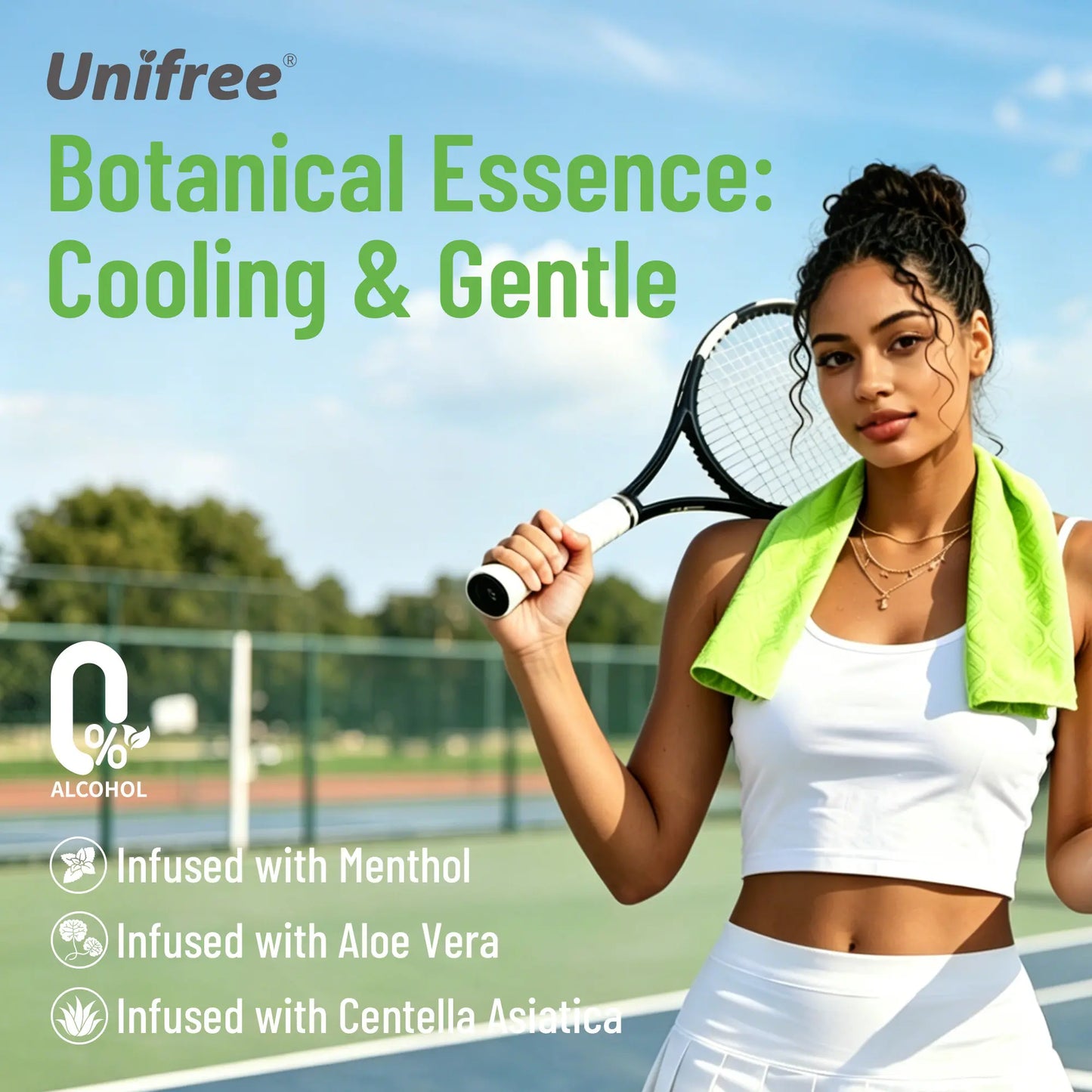Unifree Cooling Towels & XL Menthol Cooling Wipes, Instant & Long Lasting Cooling Relief for Hot Weather & Summer Heat, Outdoor, Long Drives, Game day & Beach, DealsForYouDays, summerwins