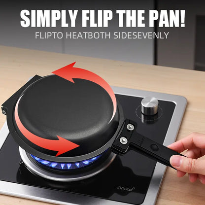Double Sided Non Stick Frying Pan Skillet