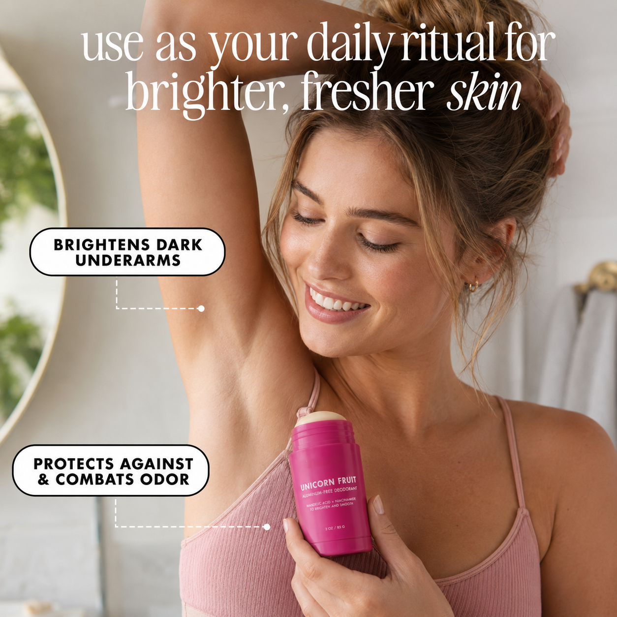 Aluminum-Free Deodorant for Bright & Fresh Skin