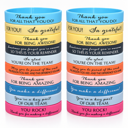 ✝️ 30PCS Bible Verse Bracelets – Christian Faith Wristbands for Church Events, Youth Groups & Sunday School Rewards