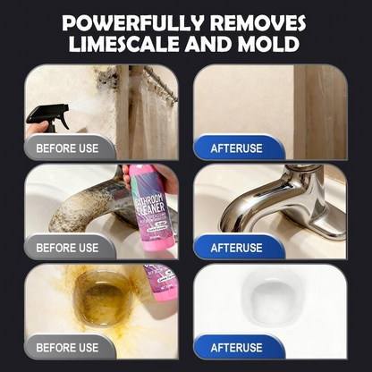 ✨✨ Bathroom Cleaner: Sparkle in Seconds, No Harsh Fumes