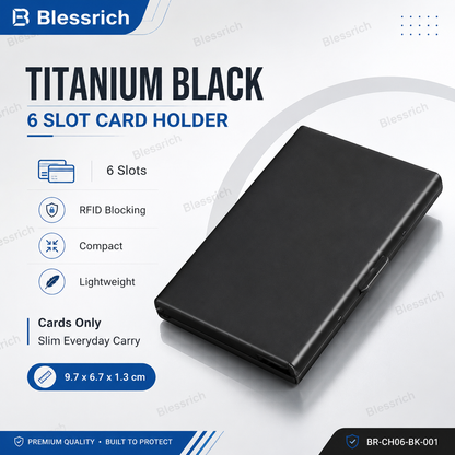 RFID Blocking Metal Card Holder