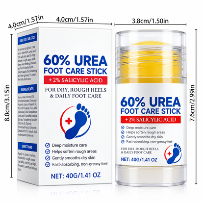 40g Urea Foot Care Stick, Moisturizing Hydrating Foot Care Cream