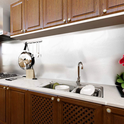 Peel & Stick Waterproof Kitchen Countertop Foil Sticker