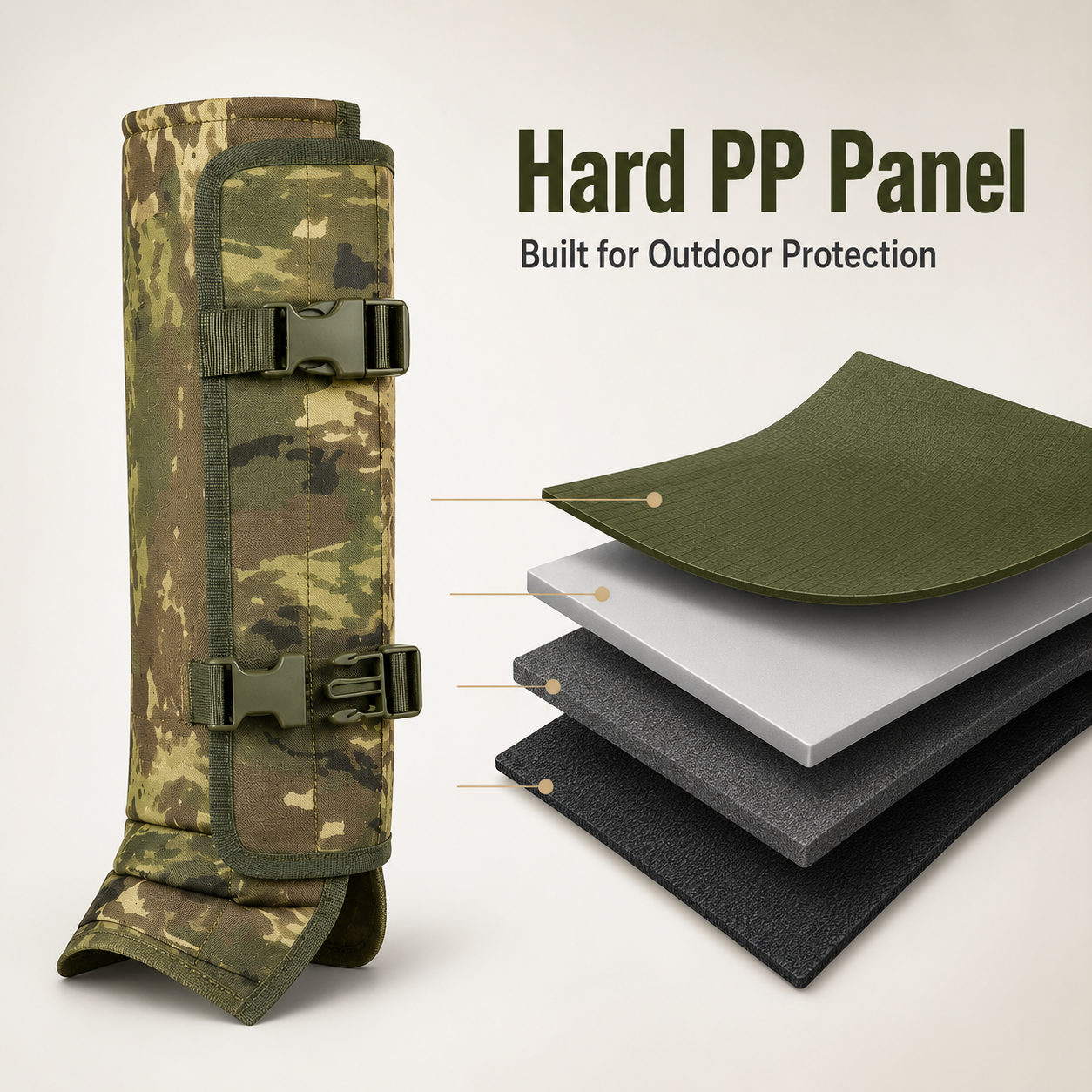 Unisex Adjustable Snake Resistant Leg Gaiters with Durable Abrasion Resistant Fabric for Hunting Hiking and Outdoor Protection