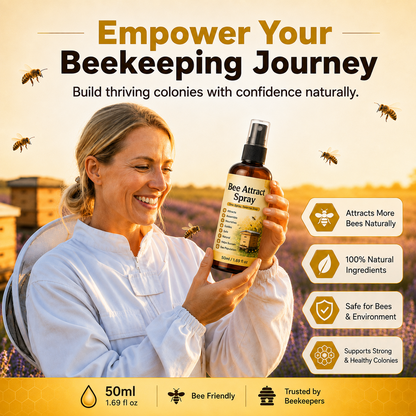 Natural Outdoor Bee Attractant Spray