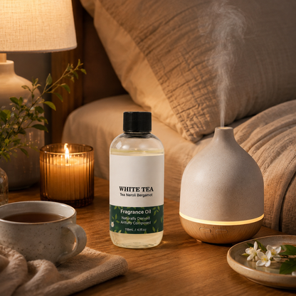 Luxury Hotel-Inspired Diffuser Oil with White Tea, Neroli and Bergamot
