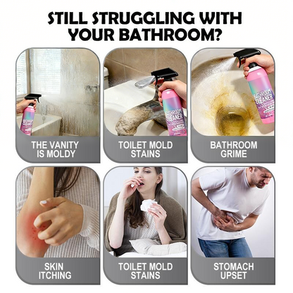 ✨✨ Bathroom Cleaner: Sparkle in Seconds, No Harsh Fumes