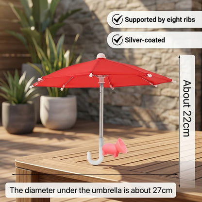 Universal Phone Umbrella Sun Shade Stand with Suction Cup