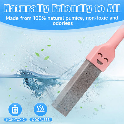 12 Pack Pumice Stone Toilet Cleaner - Extra Long Handle
