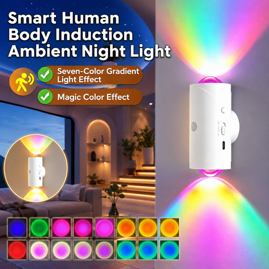Smart Rechargeable LED Night Light with Motion Sensor