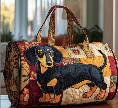 Unisex Boho Quilted Travel Bag Lightweight Weekender