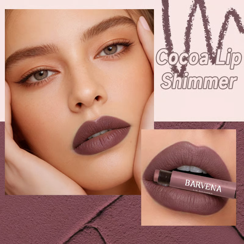 🎁Cocoa Lip Shimmer - Natural Color, Soft Shine & Nourishing Care💖