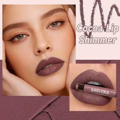 🎁Cocoa Lip Shimmer - Natural Color, Soft Shine & Nourishing Care💖